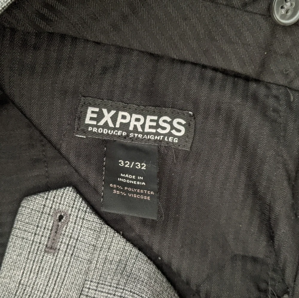 NWOT Express gray dress pants 32W x 32L
